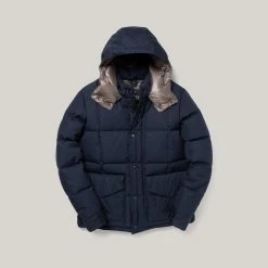ZANTER VINTAGE DOWN JACKET - NAVY
