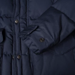 ZANTER VINTAGE DOWN JACKET - NAVY -BARBOUR shop 011 1024x1024@2x