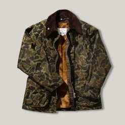 BARBOUR X NOAH WAX BEDALE - CAMO