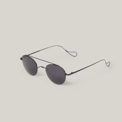 BUDDY OPTICAL HIS TITANIUM SUNGLASSES - MATTE BLACK