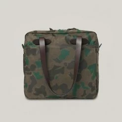 BARBOUR shop -BARBOUR shop Filson Tote Bag With Zipper Waxed Rugged Twill Dark Shrub 12 1024x1024@2x