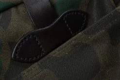 FILSON WAXED RUGGED TWILL TOTE BAG WITH ZIPPER - DARK WAX SHRUB CAMO -BARBOUR shop Filson UV March222022 38 1024x1024@2x