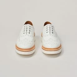 GRENSON EMILY WHITE CALF BROGUE -BARBOUR shop Heffernan and Haire product 0170 1024x1024@2x
