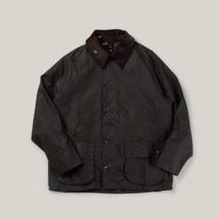 BARBOUR BEDALE WAX JACKET - OLIVE