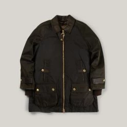 BARBOUR NORWOOD WAX JACKET - OLIVE