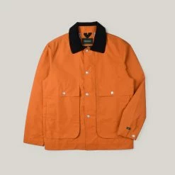 FILSON MACKINAW 26OZ WOOL CRUISER JACKET - RED/BLACK