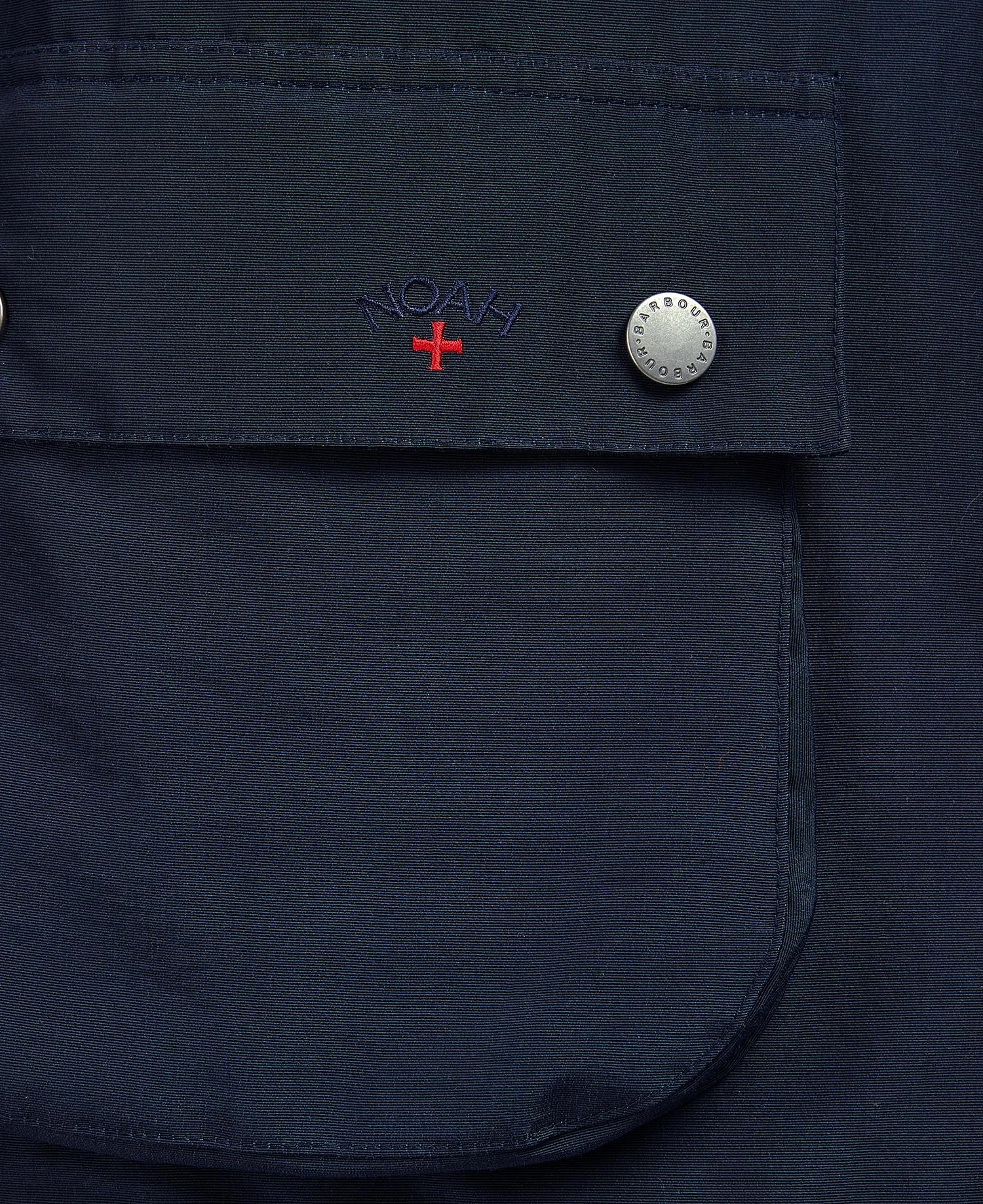 BARBOUR X NOAH 60/40 BEDALE CASUAL - NAVY 8 BARBOUR X NOAH 60/40 BEDALE CASUAL - NAVY - Image 6