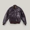 AERO LEATHER A2 BRONCO - SEAL HORSEHIDE/MID BROWN KNIT -BARBOUR shop Monitaly Aero Yuk May19 1151 1024x1024@2x
