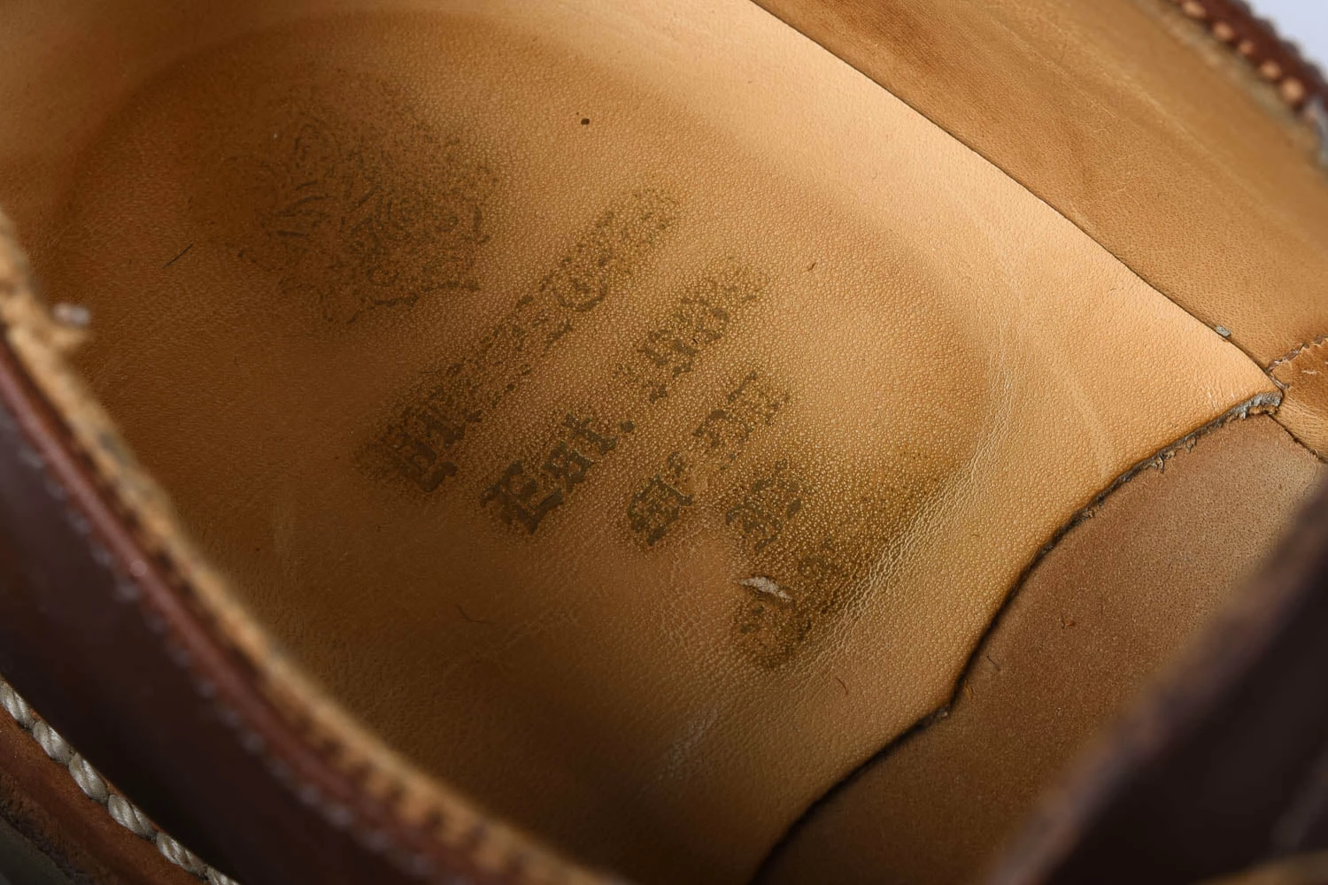 USED YUKETEN JOHNSON OXFORD SHOE - BROWN 8 USED YUKETEN JOHNSON OXFORD SHOE - BROWN - Image 6