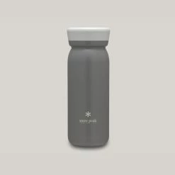 SNOW PEAK STAINLESS VACUUM BOTTLE MILK 500 - ASH