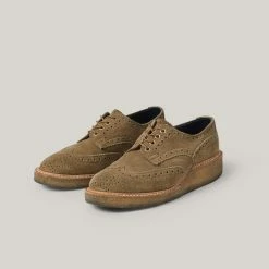 USED TRICKER'S X TRES BIEN COUNTRY BROGUE - STONE BROWN