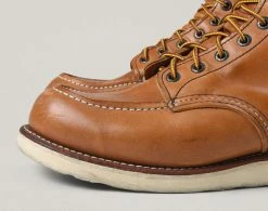 USED RED WING 10875 MOC TOE BOOTS - TAN -BARBOUR shop U V Footwear July212022 75 1024x1024@2x