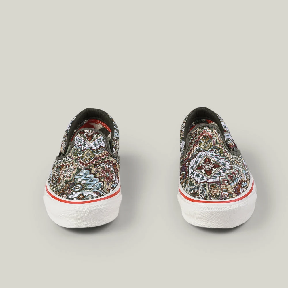 VANS VAULT X NIGEL CABOURN CLASSIC SLIP ON LX - CARPET GREEN MIX 4 VANS VAULT X NIGEL CABOURN CLASSIC SLIP ON LX - CARPET GREEN MIX - Image 2