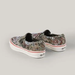 VANS VAULT X NIGEL CABOURN CLASSIC SLIP ON LX - CARPET GREEN MIX 10 VANS VAULT X NIGEL CABOURN CLASSIC SLIP ON LX - CARPET GREEN MIX -BARBOUR shop VansVaultxNigelCabourn FW21 21 1024x1024@2x