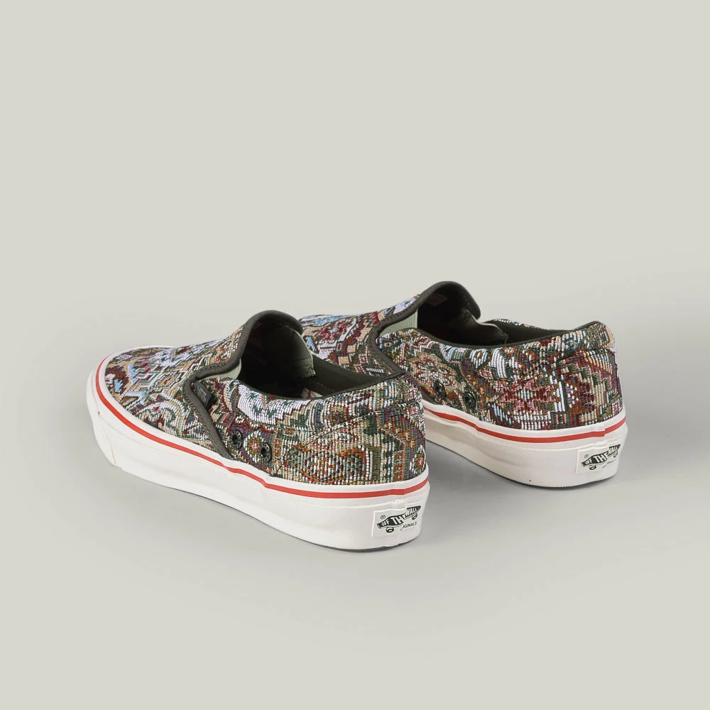 VANS VAULT X NIGEL CABOURN CLASSIC SLIP ON LX - CARPET GREEN MIX 5 VANS VAULT X NIGEL CABOURN CLASSIC SLIP ON LX - CARPET GREEN MIX - Image 3