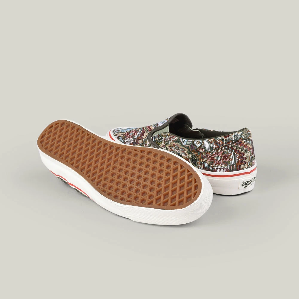 VANS VAULT X NIGEL CABOURN CLASSIC SLIP ON LX - CARPET GREEN MIX 6 VANS VAULT X NIGEL CABOURN CLASSIC SLIP ON LX - CARPET GREEN MIX - Image 4