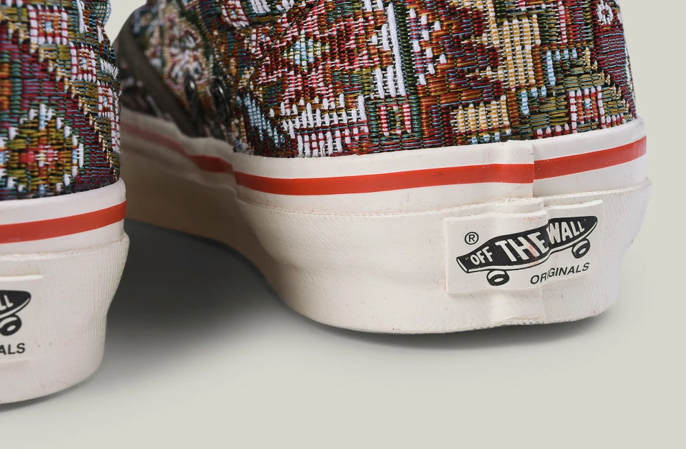 VANS VAULT X NIGEL CABOURN CLASSIC SLIP ON LX - CARPET GREEN MIX 8 VANS VAULT X NIGEL CABOURN CLASSIC SLIP ON LX - CARPET GREEN MIX - Image 6