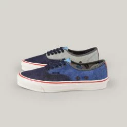 VANS VAULT X NIGEL CABOURN OG AUTHENTIC LX - CRAZY NAVY MIX -BARBOUR shop VansVaultxNigelCabourn FW21 31 1024x1024@2x