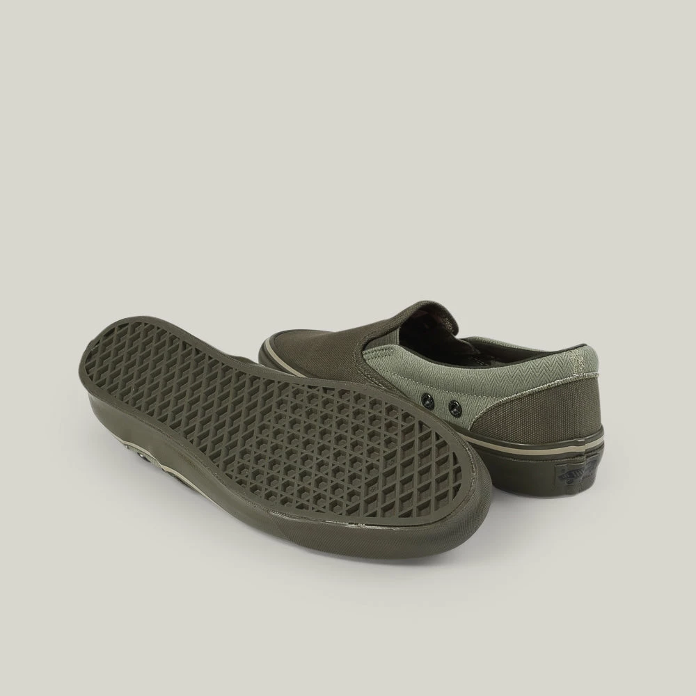 VANS VAULT X NIGEL CABOURN OG CLASSIC SLIP-ON LX - USMC ARMY MIX 7 VANS VAULT X NIGEL CABOURN OG CLASSIC SLIP-ON LX - USMC ARMY MIX - Image 5