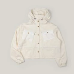 W'MENSWEAR LANDING PARKA - OFF-WHITE