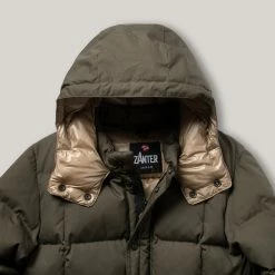 ZANTER VINTAGE DOWN JACKET - KHAKI -BARBOUR shop Zanter PPHH 3 1024x1024@2x