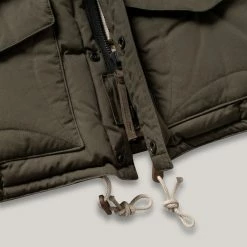 ZANTER VINTAGE DOWN JACKET - KHAKI -BARBOUR shop Zanter PPHH 6 1024x1024@2x