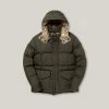 ZANTER VINTAGE DOWN JACKET - KHAKI -BARBOUR shop Zanter PPHH 1024x1024@2x