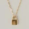 MEREWIF HOLMES PADLOCK NECKLACE -BARBOUR shop merewif homes necklace gold 1024x1024@2x